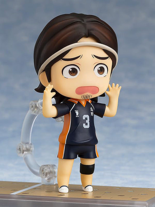 Nendoroid 914 Haikyu!! Asahi Azumane Painted ABS&PVC non-scale Figure 100mm NEW_3