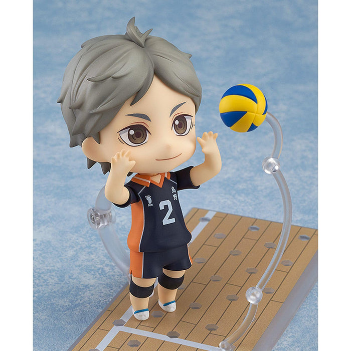 Nendoroid 665 Haikyu!! Koshi Sugawara Painted non-scale Figure GSC90192461 NEW_2