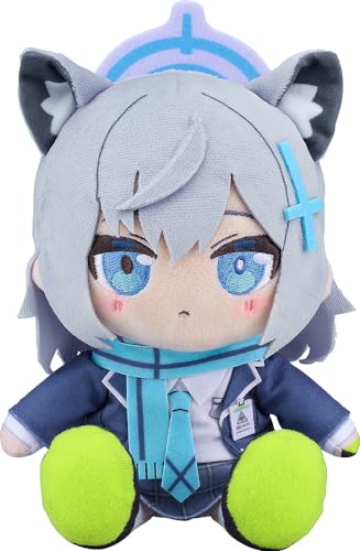 Blue Archive Shiroko Sunaookami ChocoPuni Plush Doll Resale 170mm G19367 NEW_1