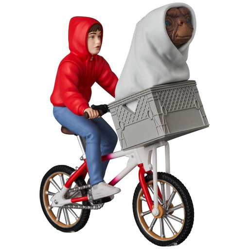 Medicom Toy UDF No.801 E.T. & Elliott w/ Bicycle 90mm non-scale Figure STL326799_1