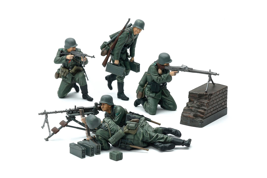 TAMIYA 1/35 No.386 GERMAN MACHINE GUN TEAM MID-WWII Plastic Model Kit 35386 NEW_5