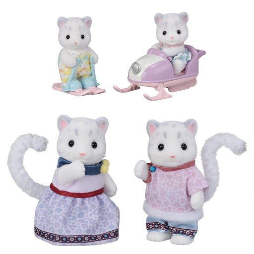 EPOCH Sylvanian Families FS-55 Snow Leopard Family Doll Set Calico Critters NEW_1