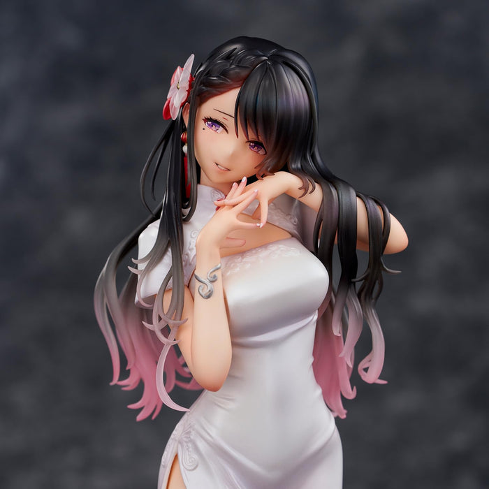 Union Creative Mai Okuma Illustration Healing White Chinese Dress Lady Figure_3