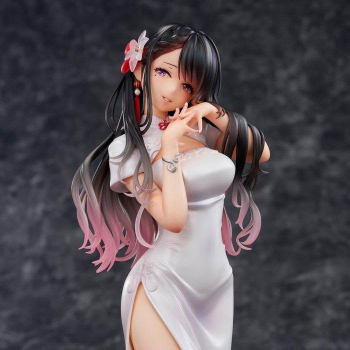 Union Creative Mai Okuma Illustration Healing White Chinese Dress Lady Figure_4