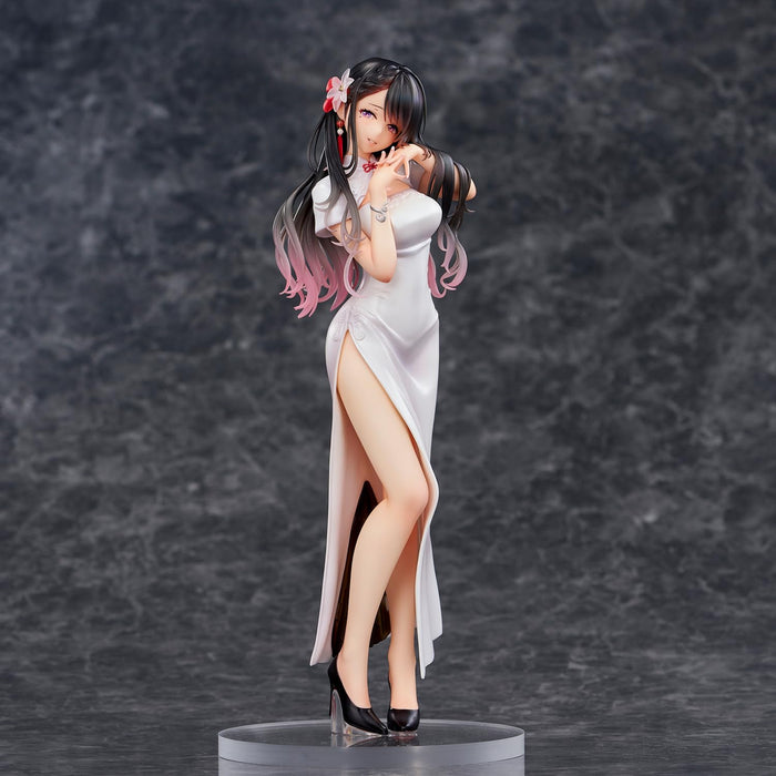 Union Creative Mai Okuma Illustration Healing White Chinese Dress Lady Figure_6
