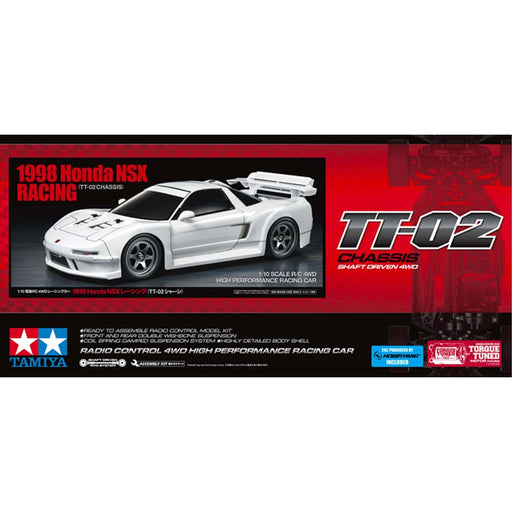TAMIYA 58739 1/10 RC Car Series No.739 1998 HND NSX RACING KIT PAINTED BODY NEW_1