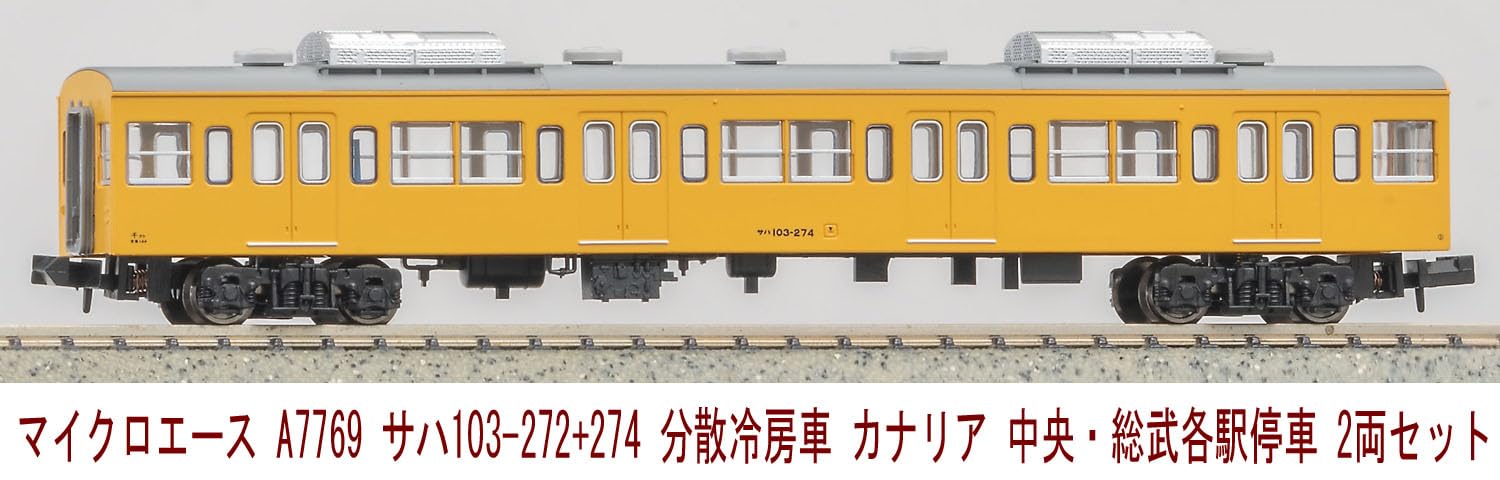 Micro Ace N Gauge MA's Choice Saha 103-272+274 Distributed Cooling Car A7769 NEW_6