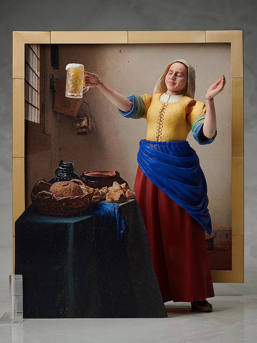 Freeing figma SP-165 The Table Museum The Milkmaid by Vermeer Plastic Figure NEW_5