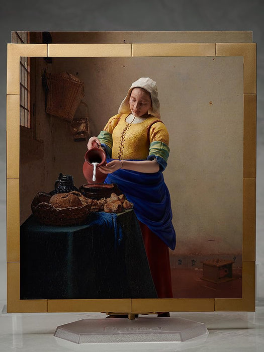 Freeing figma SP-165 The Table Museum The Milkmaid by Vermeer Plastic Figure NEW_8
