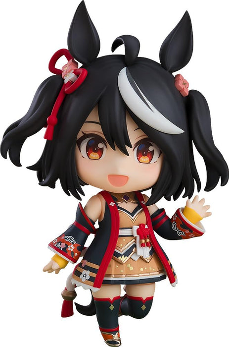 Nendoroid 2468 Umamusume: Pretty Derby Kitasan Black Painted Figure G19313 NEW_1