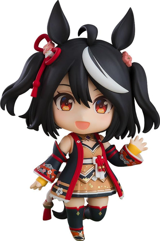 Nendoroid 2468 Umamusume: Pretty Derby Kitasan Black Painted Figure G19313 NEW_1