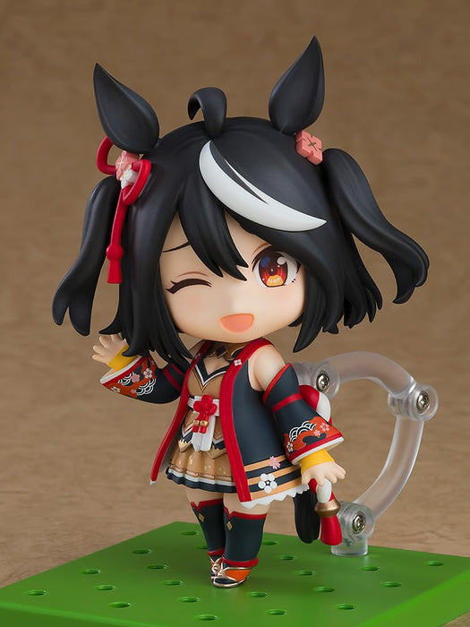 Nendoroid 2468 Umamusume: Pretty Derby Kitasan Black Painted Figure G19313 NEW_3