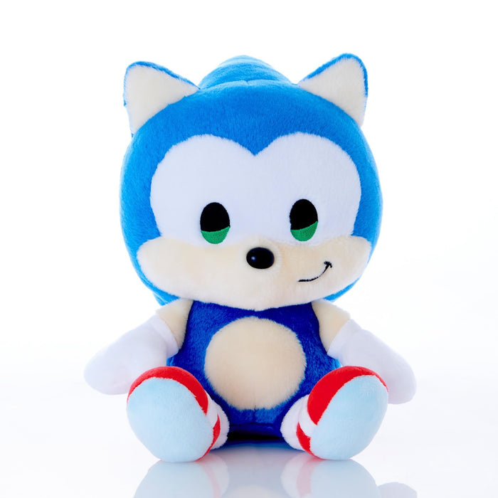 Sega Fave SONIC & FRIENDS Plush Doll Sonic M-size Polyester Anime Character NEW_1