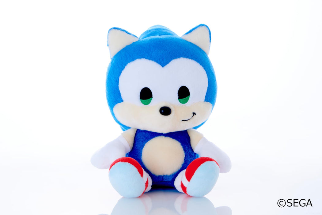 Sega Fave SONIC & FRIENDS Plush Doll Sonic M-size Polyester Anime Character NEW_6