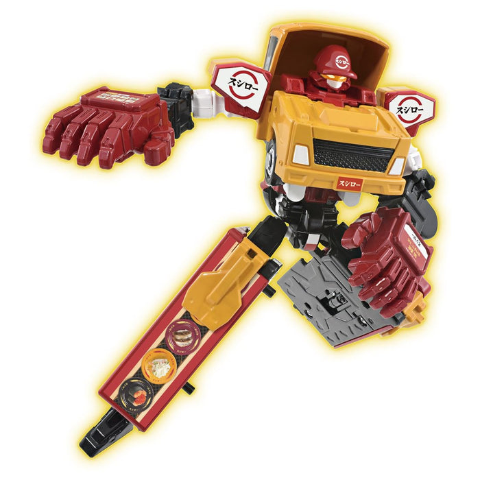 Takara Tomy 921172 Tomica Heroes Jobravor JB12 Food Braver Sushiro Ad Truck NEW_5