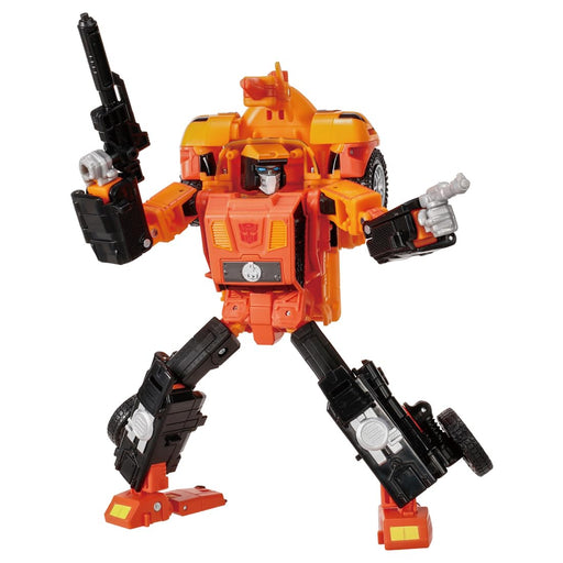 Takara Tomy Transformers Legacy TL-76 Sandstorm Plastic Action Figure Orange NEW_1
