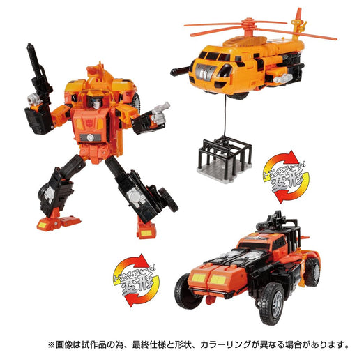 Takara Tomy Transformers Legacy TL-76 Sandstorm Plastic Action Figure Orange NEW_2