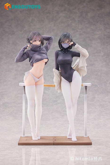 Ensoutoys Guitar MeiMei & Shokyu Sensei's Dance Lesson 1/7 scale Painted Figure_3