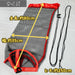 CHASO Sukari Biku Fishing Landing Net Foldable Small Compact Lightweight Camping_2