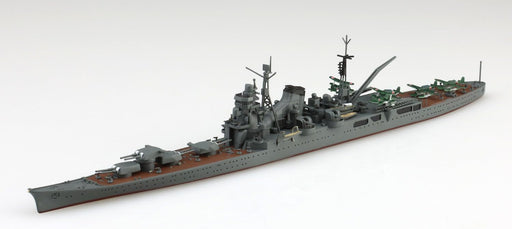Aoshima 1/700 Water Line Series No.331 IJN Heavy Cruiser Tone Plastic Model Kit_2