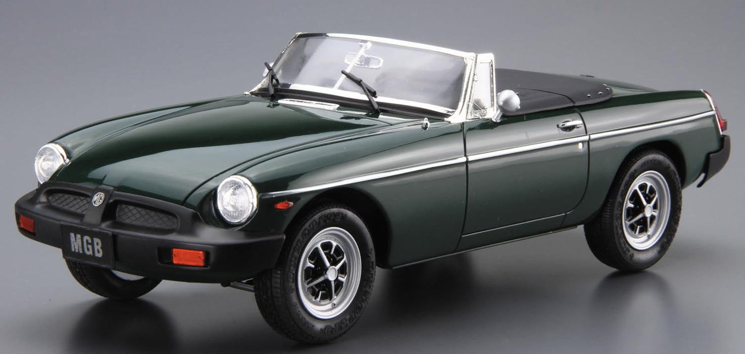 Aoshima 1/24 The Model Car Series No.102 BLMC G/HN5D MG-B MK-3 '74 Model Kit NEW_2