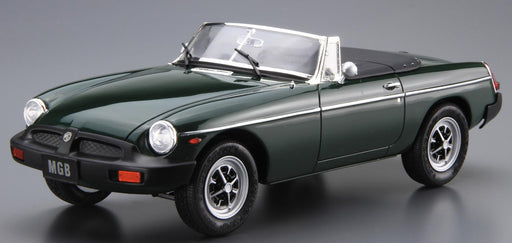 Aoshima 1/24 The Model Car Series No.102 BLMC G/HN5D MG-B MK-3 '74 Model Kit NEW_2