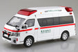 Aoshima 1/32 Rakupla Snap Kit No.02-HM Toyota Himedic Ambulance Colored Kit NEW_6