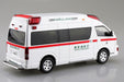 Aoshima 1/32 Rakupla Snap Kit No.02-HM Toyota Himedic Ambulance Colored Kit NEW_7