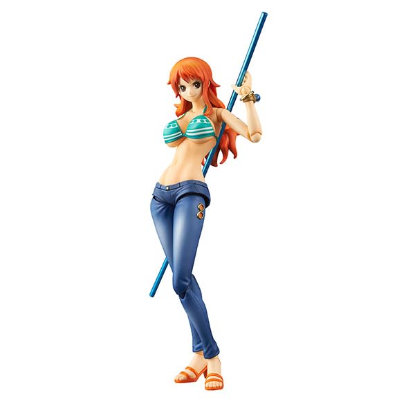 MegaHouse Variable Action Heroes One Piece Nami 165mm PVC Action Figure NEW_2