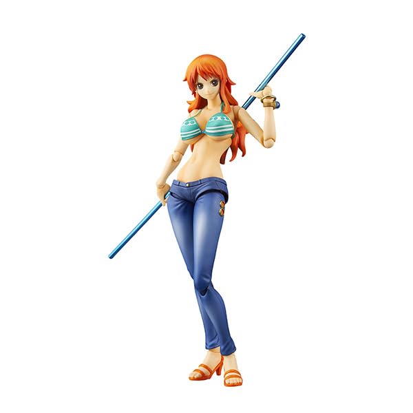 MegaHouse Variable Action Heroes One Piece Nami 165mm PVC Action Figure NEW_3