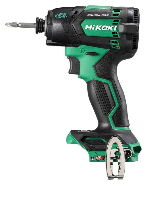 Hikoki 18V Rechargeable Silent Impact Driver Body Only LED Light WHP18DA(NN) NEW_1