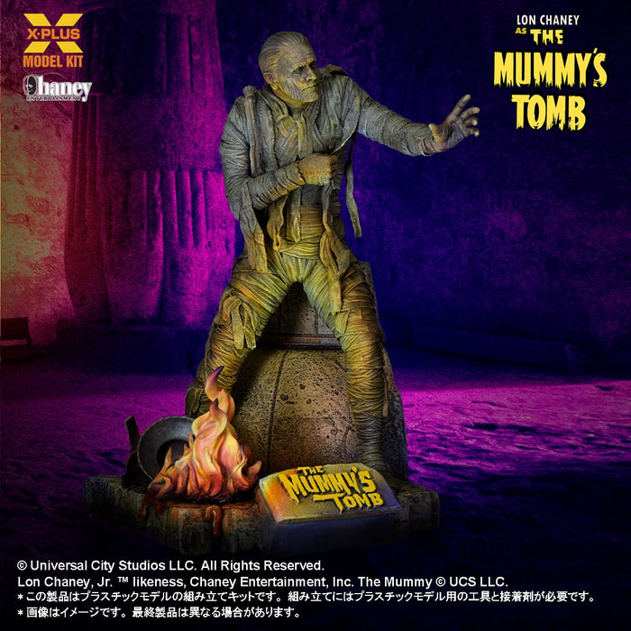 X-Plus 1/8 Scale Lon Chaney Jr. as Mummy Plastic Model Kit 411-200139CP NEW_2