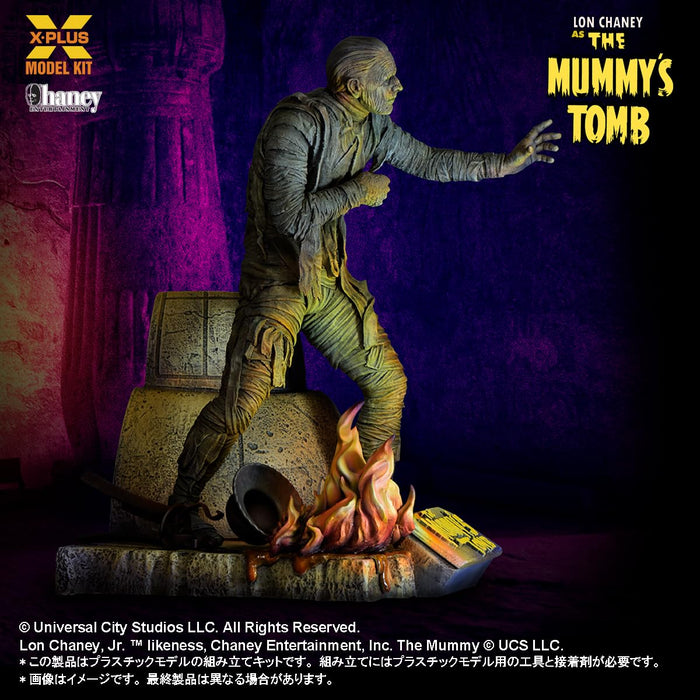 X-Plus 1/8 Scale Lon Chaney Jr. as Mummy Plastic Model Kit 411-200139CP NEW_3