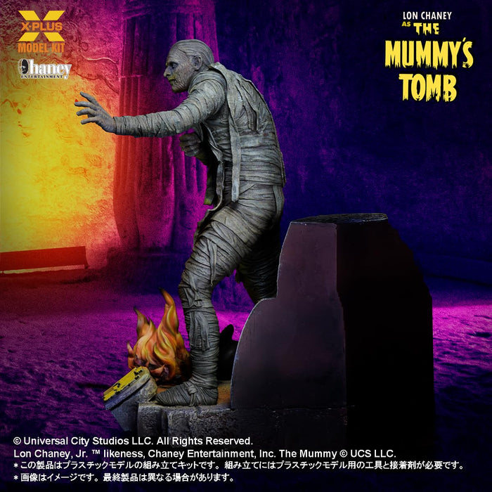 X-Plus 1/8 Scale Lon Chaney Jr. as Mummy Plastic Model Kit 411-200139CP NEW_4