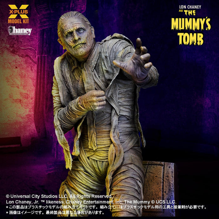 X-Plus 1/8 Scale Lon Chaney Jr. as Mummy Plastic Model Kit 411-200139CP NEW_6