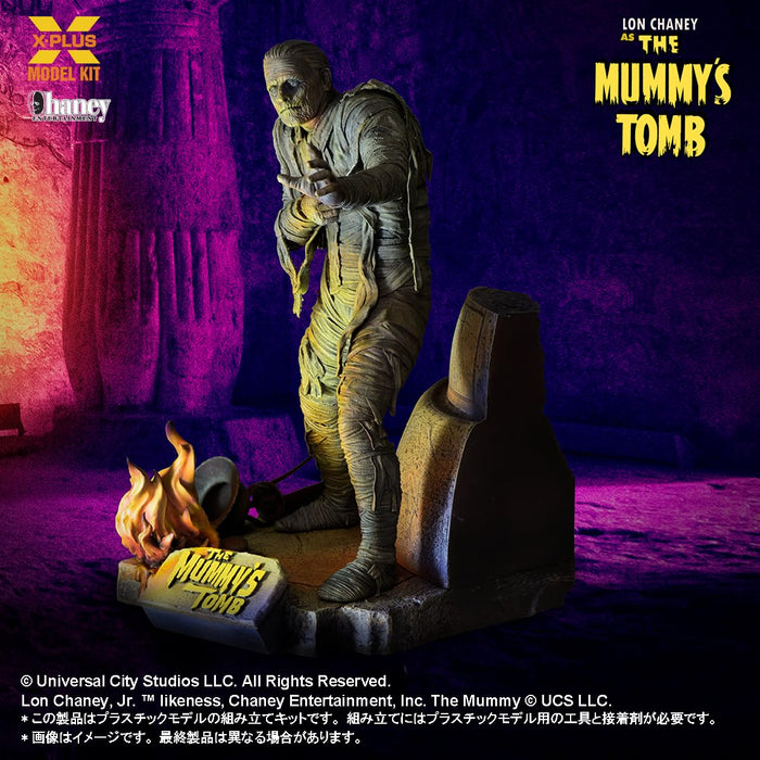 X-Plus 1/8 Scale Lon Chaney Jr. as Mummy Plastic Model Kit 411-200139CP NEW_8
