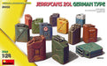 Miniart 1/24 JERRYCANS 20L GERMAN TYPE Plastic Model Kit MA24002 with Decal NEW_4