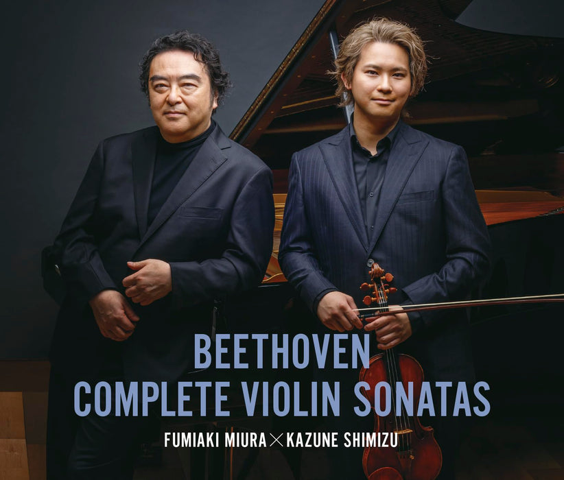 Miura Fumiaki x Shimizu Kazune Beethoven: Complete Violin Sonatas 4CD AVCL-84162_1
