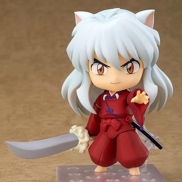 Nendoroid 1300 Inuyasha Painted ABS&PVC non-scale 100mm Figure GSC90194762 NEW_7