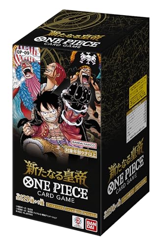 Bandai ONE PIECE Card Game THE NEW EMPEROR OP-09 BOX 6 cards x 24 packs_1