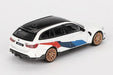 MINI GT 1/64 BMW M3 M Performance Touring Alpine White LHD Diecast MGT00776-L_2