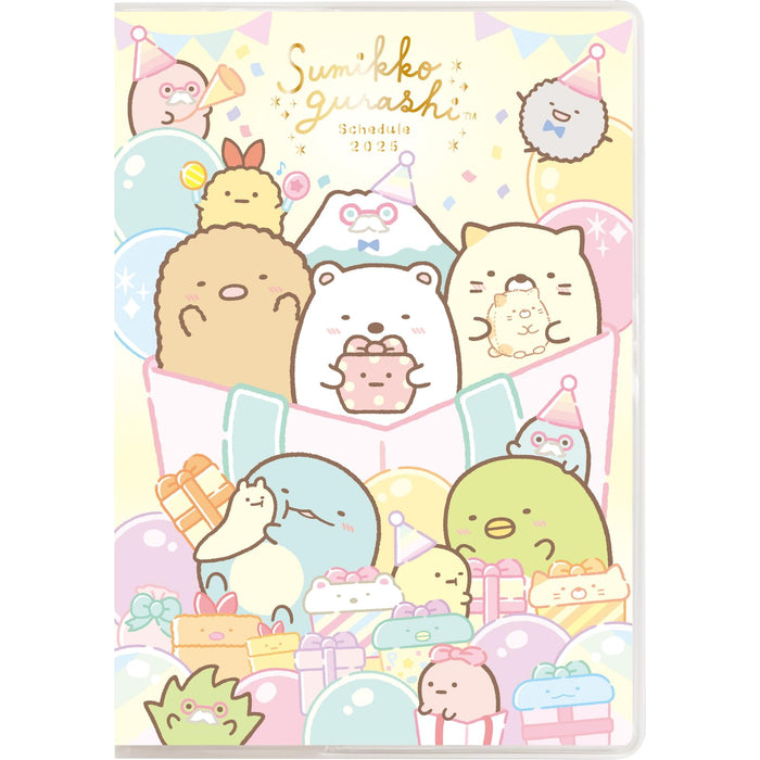 Sumikko Gurashi ME67314 2025 Planner Wide Monthly Starting in Oct. 2024 NEW_1