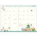 Sumikko Gurashi ME67314 2025 Planner Wide Monthly Starting in Oct. 2024 NEW_4