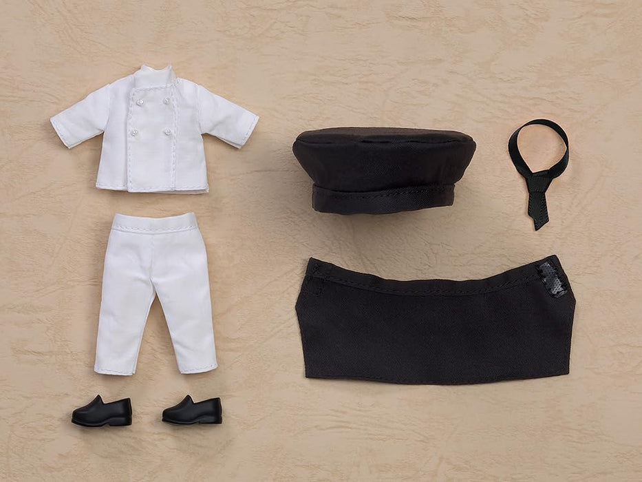 Nendoroid Doll Work Outfit Set: Pastry Chef Black Cloth, magnets, plastic G19484_2