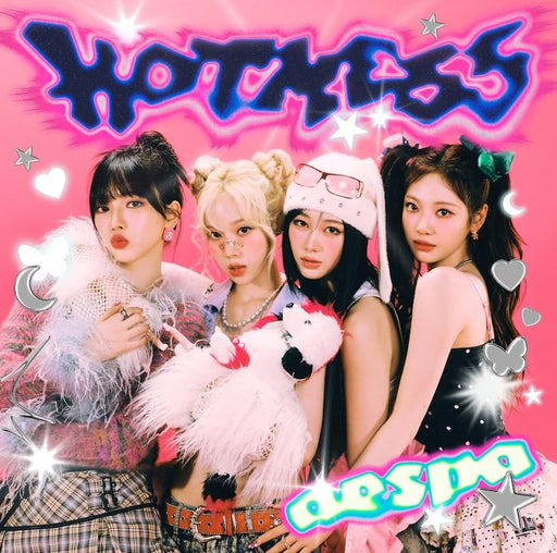 [CD] Hot Mess Poster Ver. w/ Poster aespa Japan Debut Single WPCL-13562 NEW_1