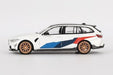 MINI GT 1/64 BMW M3 M Performance Touring Alpine White LHD Mini Car MGT00776-MJ_3