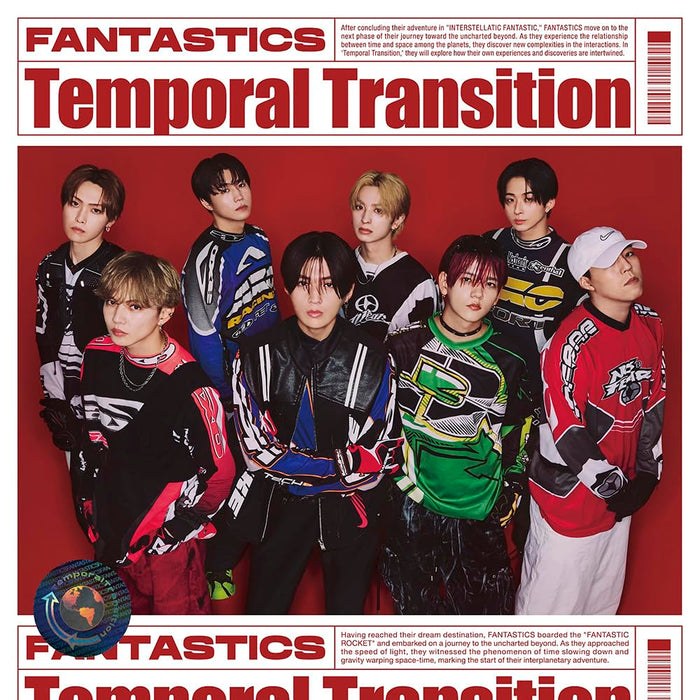 FANTASTICS from EXILE TRIBE Temporal Transition [CD+Blu-ray] Live RZCD-67062 NEW_1