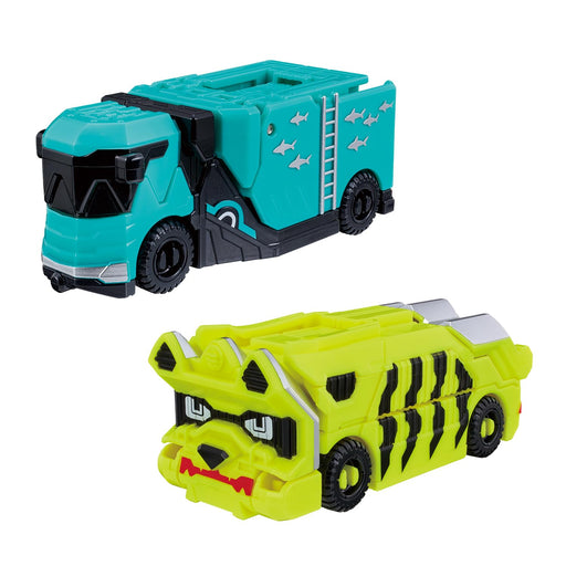 Bandai Bakuage Sentai Boonboomger DX Boonboom car Boonboom monster set Figure_1