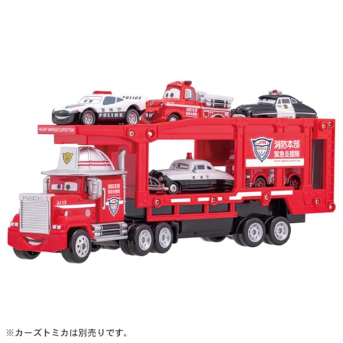 Takara Tomy Disney Cars Tomica Express! Rescue Car carrier Mac. Miniature Car_2
