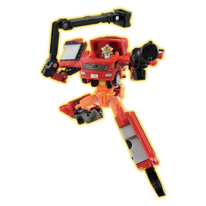 Takara Tomy Tomica Jobravor JB02 Fire Braver Morita fire pump vehicle MVF Figure_4